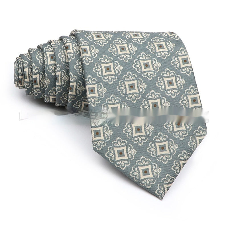 Business Polyester Men's Printed Workplace Tie 8b0a6c61 0fc1 490c 9446 bfaf2a9a9a88 fine