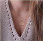 Trend Elegant Jewelry Crystal Love Letter Pendant Necklace Golden Color 8b1c3466 340b 41d7 afc6 20ce468dcc10