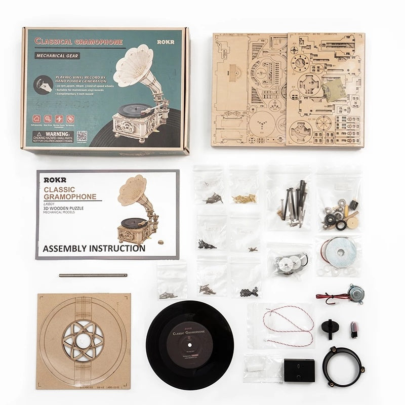 DIY Wooden Puzzle Model Construction Kit Children's Assembled Toys 8b32b112 e018 40ce 9652 dea30a6578eb
