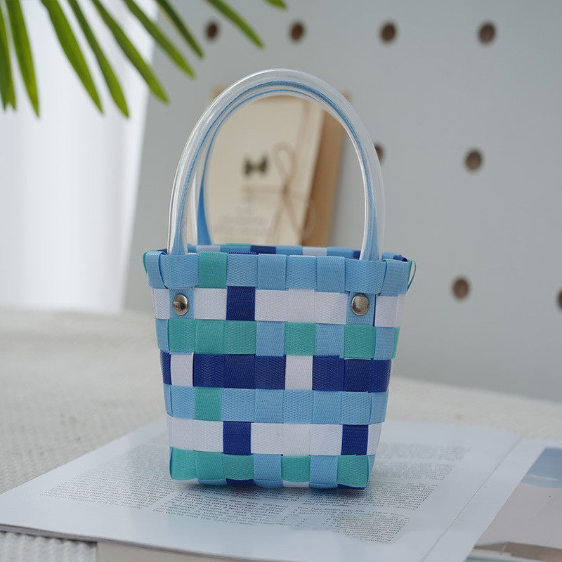 Ins Style Portable Small Square Bag Woven 8b3bec43 190f 4a9e 88ac 2568ed420d6e