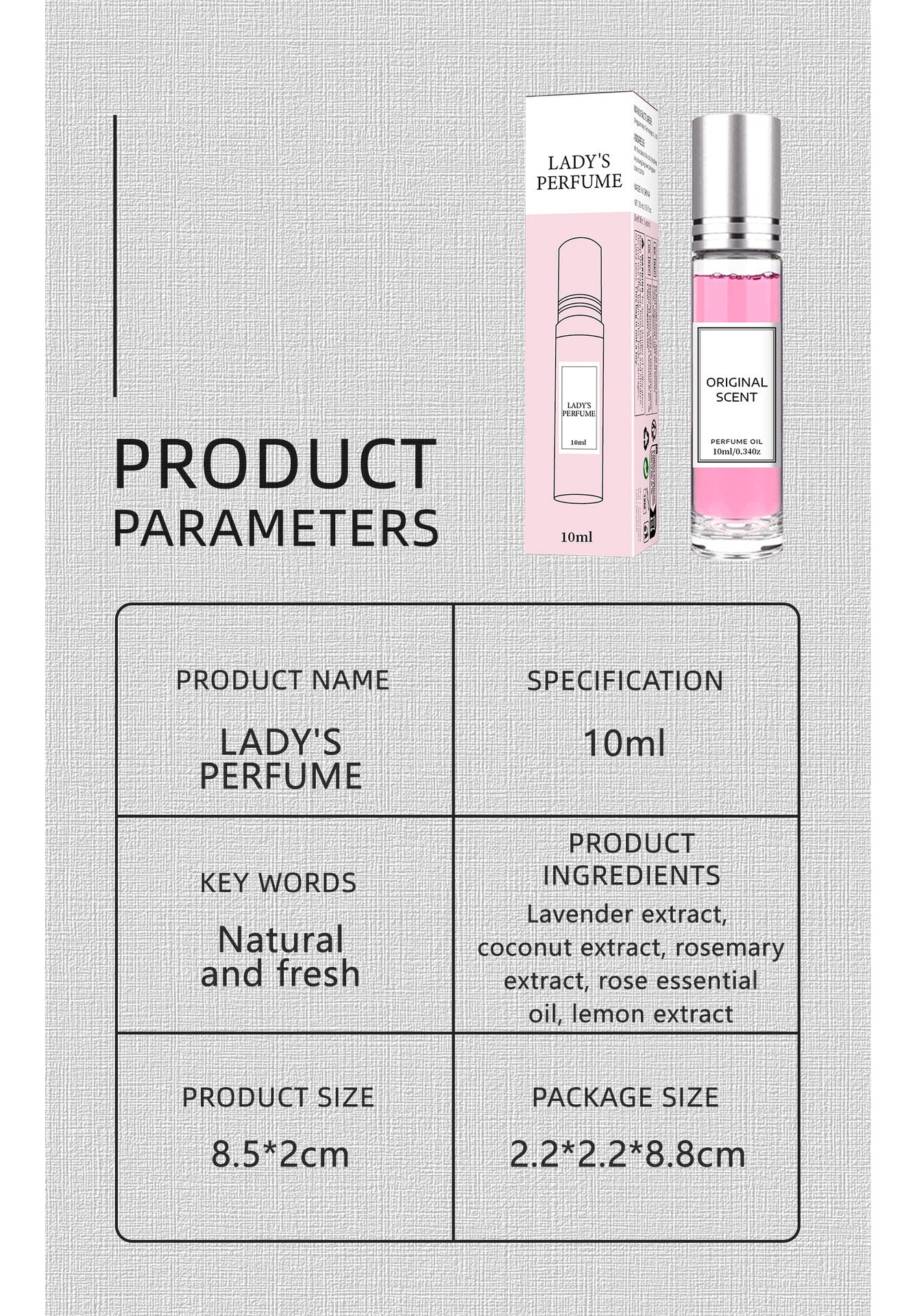 LADY 39 S PERFUME Natural Fresh, Light And Durable 8b3dc38a 9030 4968 9134 e148a990558b