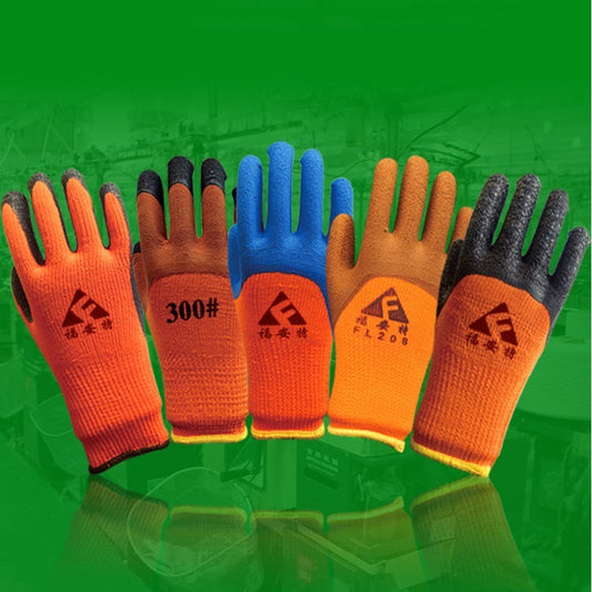 Warm-keeping And Cold-proof Extra Thick Fluffy Loop Foam Dipping Gloves 8b40c0c9 c189 4c5c 9251 e4ceb715484f