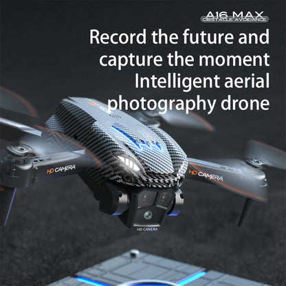 A16 Drone Optical Flow Three Camera Photography UAV Four Axis Aircraft Obstacle Avoidance And Remote Control Aircraft Toy - Wireless Security Camera with Night Vision #4