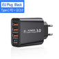 U.S. And European 3USB Mobile Phone Adapter - 图片 9