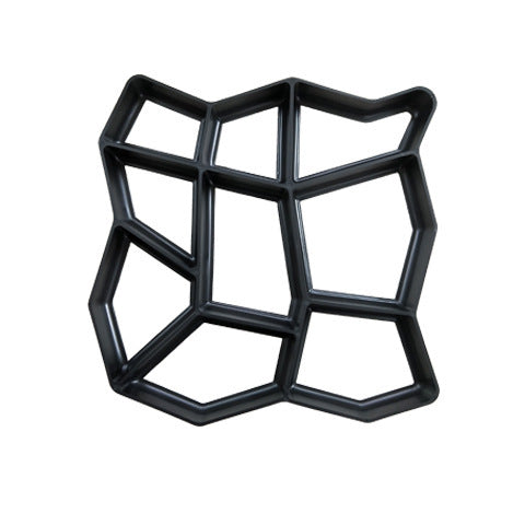 Brick Stone Road Concrete Mould Garden Path Maker Mold Plastic DIY Manually Paving Cement Cemento Garden Path Maker Mold 8b5a