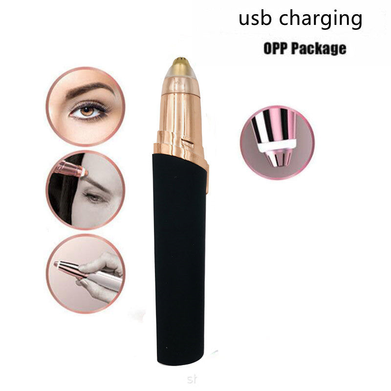 Eyebrow Epilator Maquiagem Profissional Completa Trymer Do Brwi Eye Brow Trimmer For Rasoir Visage Femme Make Up Eye Brow Sha