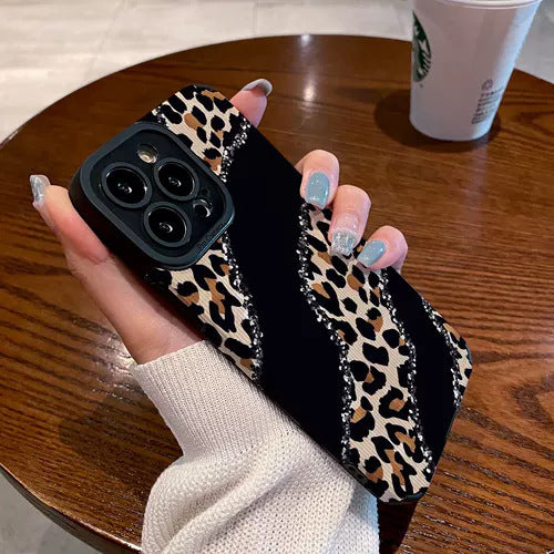 Niche Leopard Vertical Pattern Drop-resistant Phone Case 8b7ce2b6 ffc4 4d0c bd3e d8f242a5b082