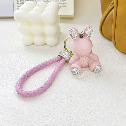 Cute Puppy Blue Key Exquisite Pendant With Keychain 8b8038da fe8b 412c 85a7 a72a66315841