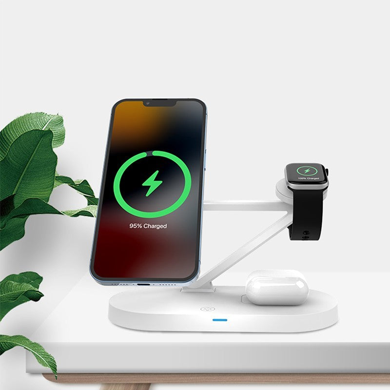Wireless Charger Magnetic Suction Earphone Watch Fast - 图片 3