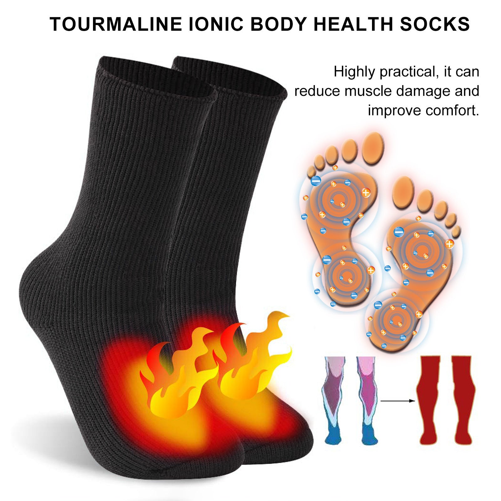 Cold-proof Windproof Warm Foot Ion Massage Socks 8b979f65 a0b8 4a89 8635 483fa103aba3