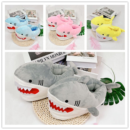 Cute Cartoon Shark Indoor Warm Home Cotton Slippers 8ba443c7 6548 4563 b918 44111ea8b211
