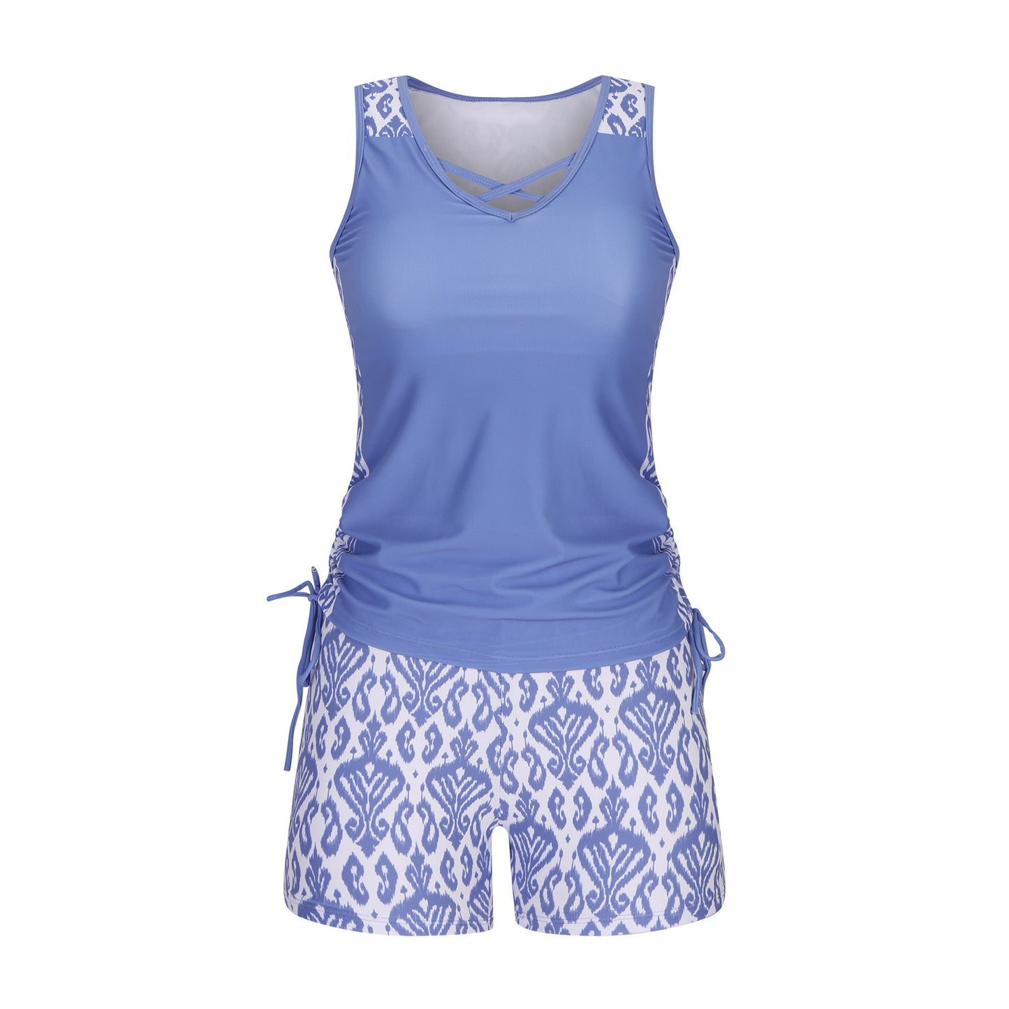 European And American Women's Seperated Swimwear High Waist Swimsuit Tied Top 8bb0306c 6b71 444d b8ca c88d746f8638