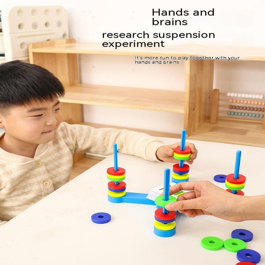 Children's Puzzle Colored Matching Magnetic Ring Toys 8bb54488 2209 4451 acb5 130dbf474c2c