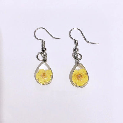 Fashion Drop-shaped Dried Flower Earrings 8bd73033 318b 480f ae82 812f5b984486
