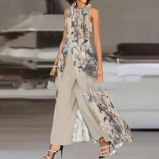 Women's Solid Color Fashion Loose Casual And Comfortable Jumpsuit 8be7a28b 2209 4fa6 9859 7b655e74982e