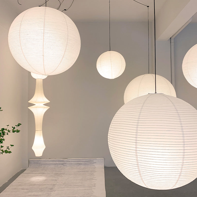 White Paper Lantern Shade In Bedroom And Living Room 8c065dea c0b1 4c63 8f28 7d8a9d9f5779