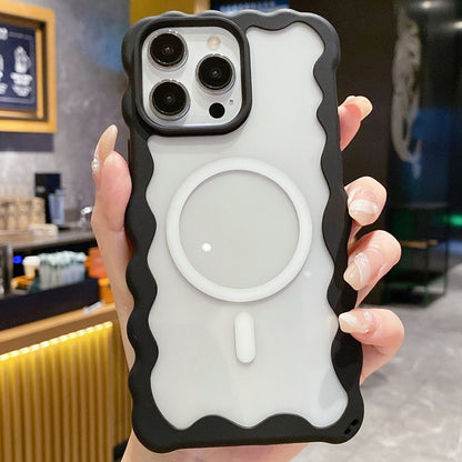 Transparent Magnetic Niche Phone Case - 图片 8