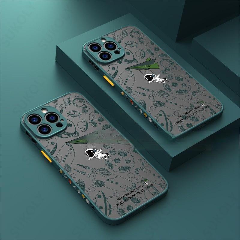 Astronaut Phone Case Doodle Moon Cartoon Eye Protection 8c4b318f a991 4b53 b79b 7b1674c49302