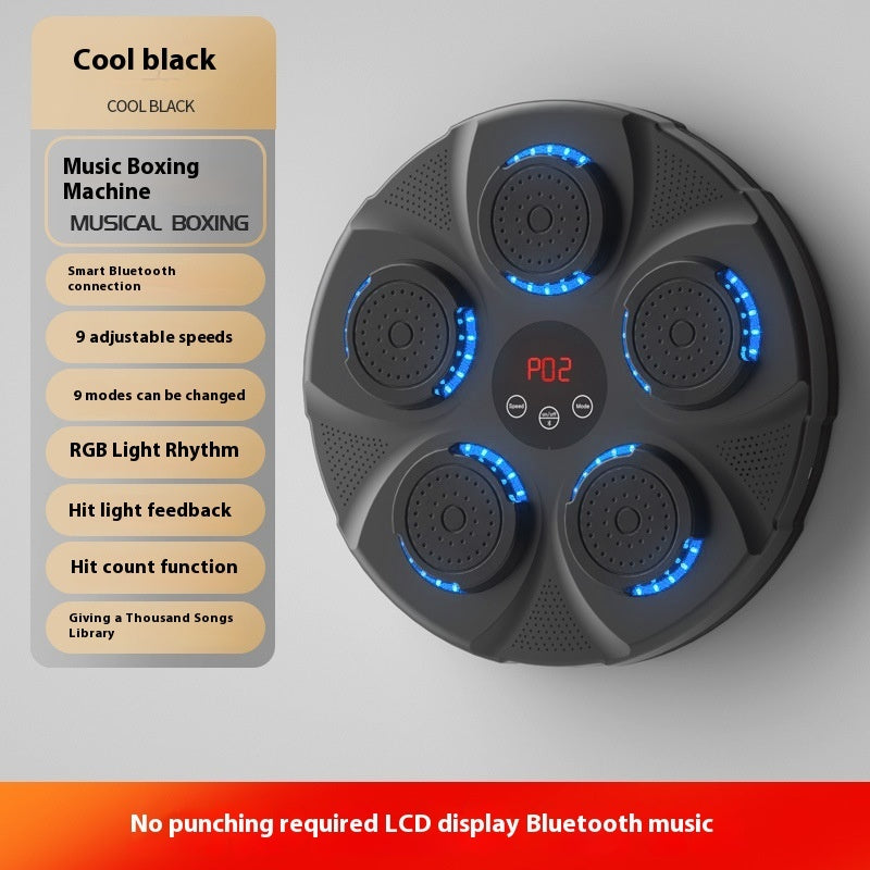 Children's Music Boxing Machine Blue Light Hitting Reaction Boxing Target Intelligent Electronic Wall Target 8c509f8a d328 44