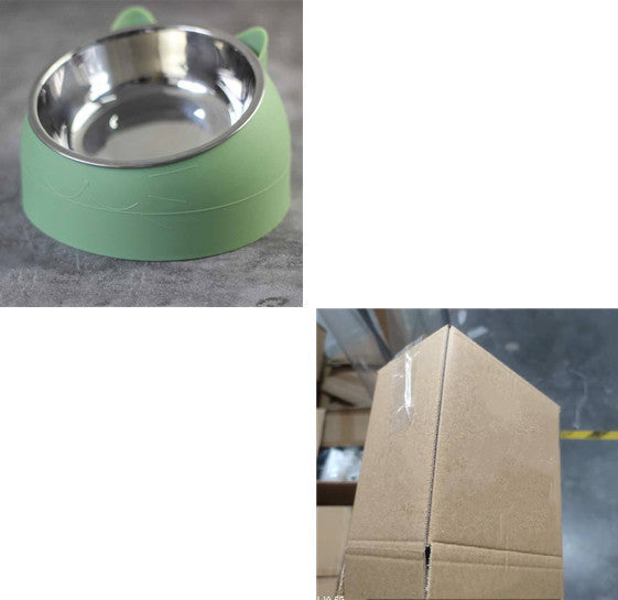 200mlStainless Steel Oblique Mouth Pet Cat Bowl - HD Wireless Product #12