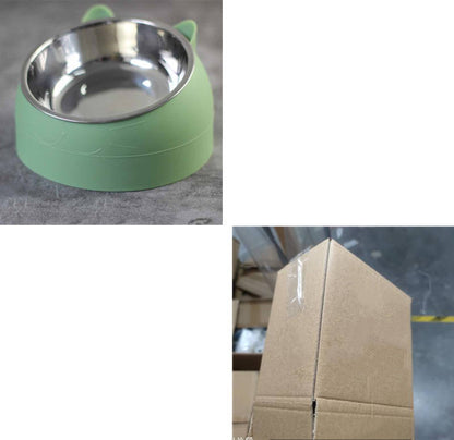 200mlStainless Steel Oblique Mouth Pet Cat Bowl - HD Wireless Product #12