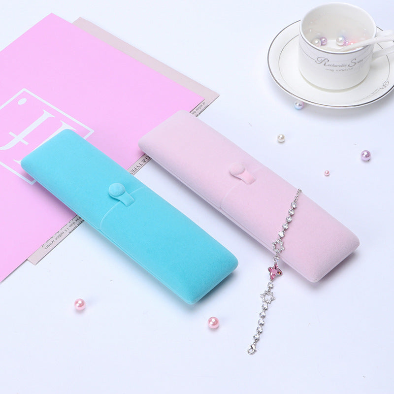 Flannelette Box Jewelry Pendant Necklace Box 8c6260c5 f91b 446b 9e8b 6569a8f82726