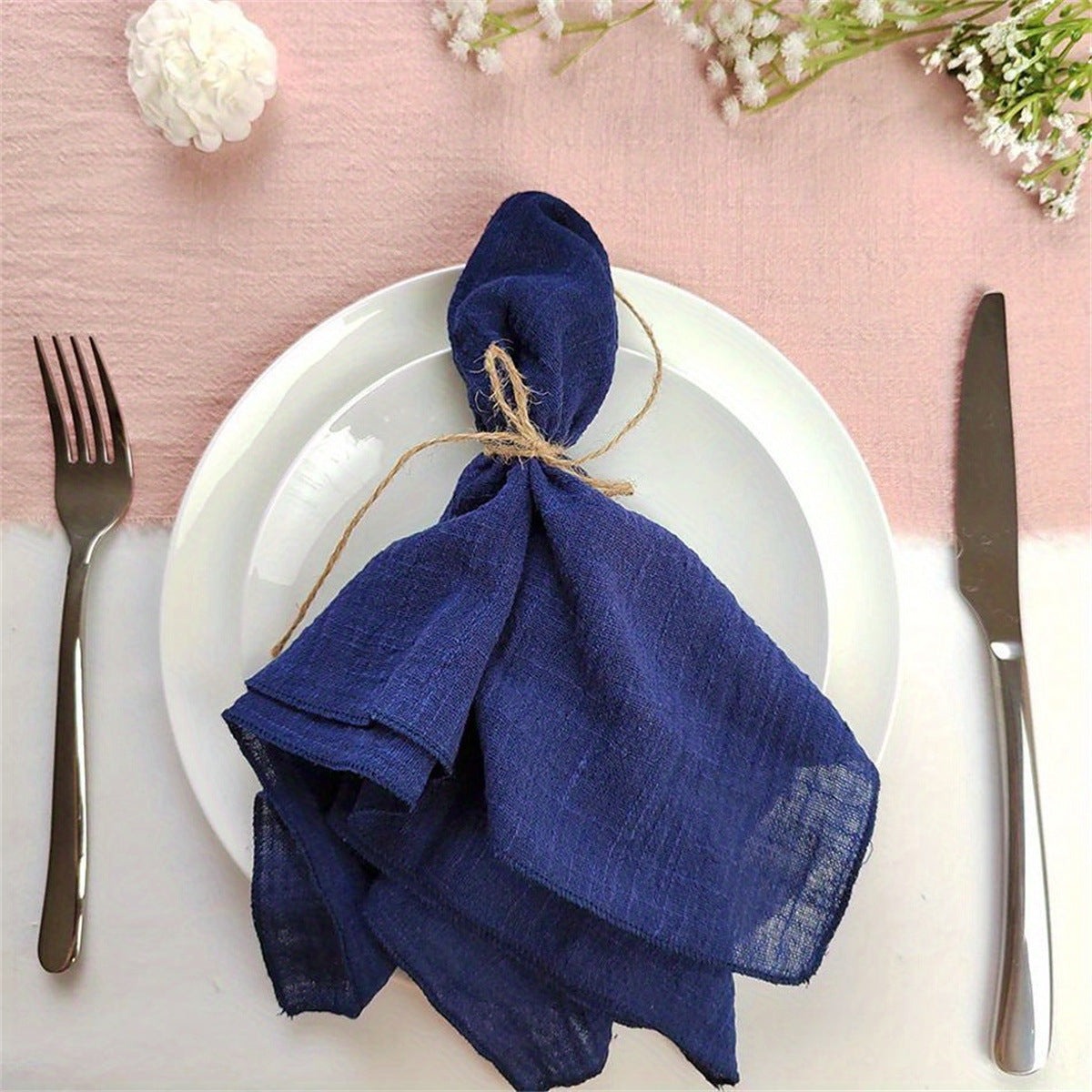Napkin Batiste Cloth Wedding Party Western-style Placemat Table Decoration 8c68a8bc 6825 4226 8427 244aab41c308