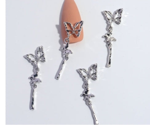 Nail Ornament Zircon Flower Tassel Chain 8c83ffe5 0b35 480c 9614 c3ea34e62d31