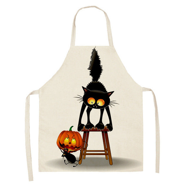 Cute Cartoon Cat In Apron 8c8b172c 513f 4eaa 8920 028db1f99b19