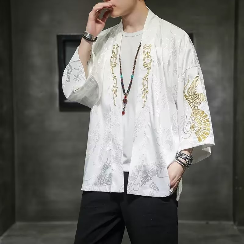 Trendy Casual Cardigan Short-sleeved Shirt 8c933faa 228d 49eb ad5c 2330fe92bb3d