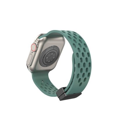 Watchs8 Universal Hole Ventilation Magnetic Suction Silicone Strap 8cbbe610 c116 4fd4 8316 93a7f3ec7d8e