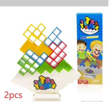 Balance Stacking Board Games Kids Adults Tower Block Toys For Family Parties Travel Games Boys Girls Puzzle Buliding Blocks T