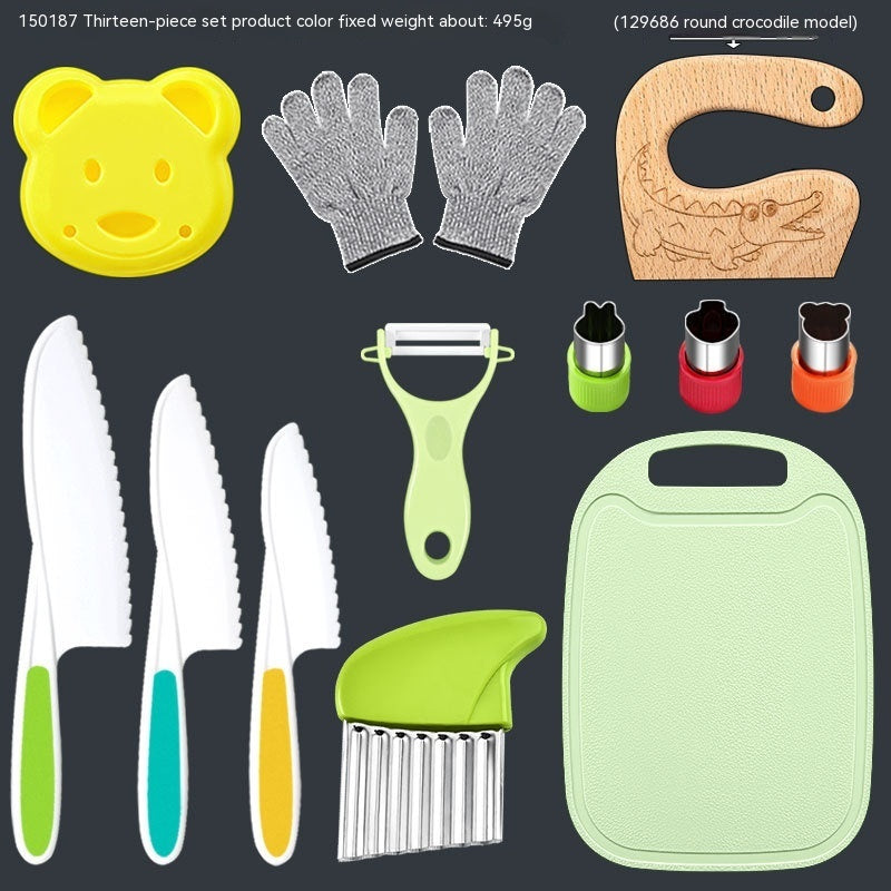 Children's Anti-cutting Gloves Cutting Board Fruit Knife 8cc3c3d5 5558 4395 ba68 5e632b5ee747 trans