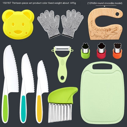 Children's Anti-cutting Gloves Cutting Board Fruit Knife 8cc3c3d5 5558 4395 ba68 5e632b5ee747 trans