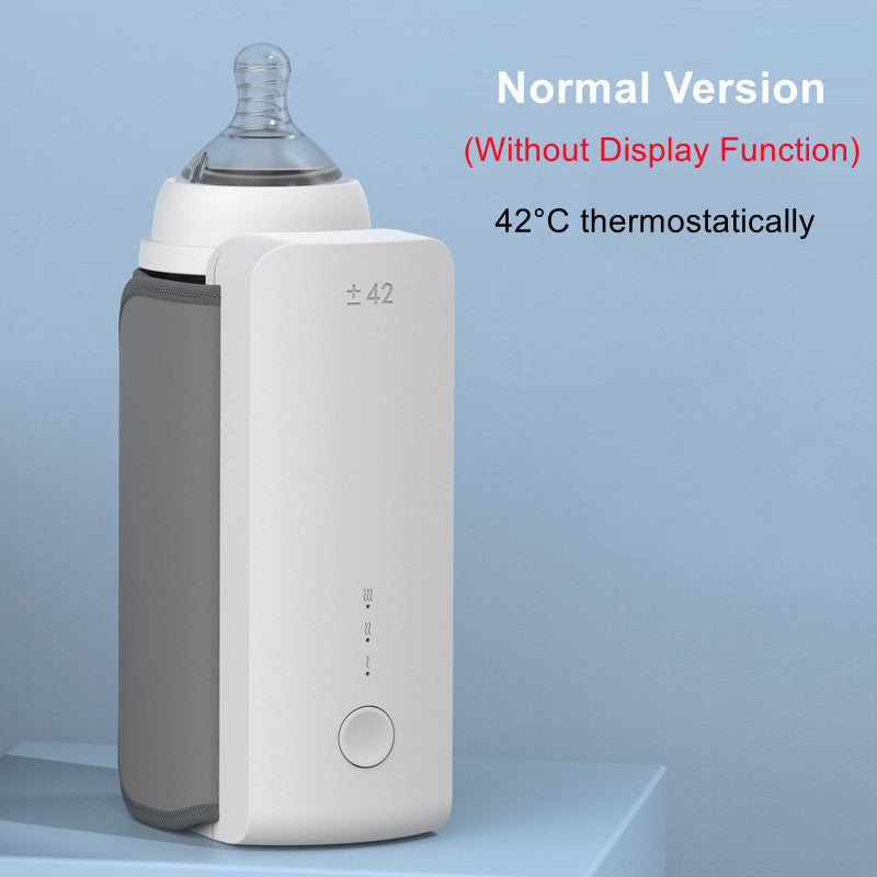 Portable Wireless Rechargeable Baby Bottle Warmer USB Charging And Heating Bag Portable Constant Temperature Milk Warmer Univ