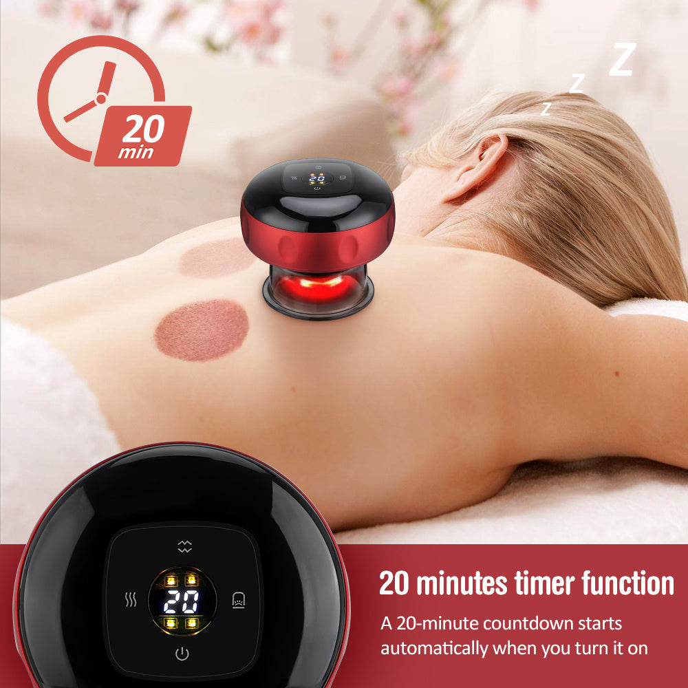 Electric Vacuum Cupping Massage Body Cups Anti-Cellulite Therapy Massager For Body Electric Guasha Scraping Fat Burning Slimm