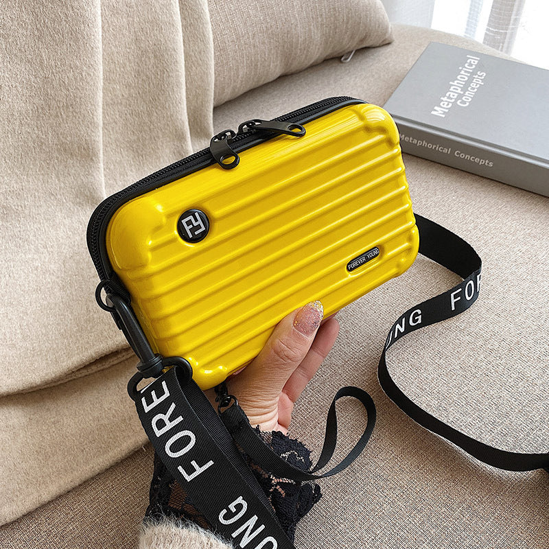 Women's Fashion Mini Luggage Shape Shoulder Crossbody Bag 8ce6953d 9575 4a1b 90db 16fcc0c586dc