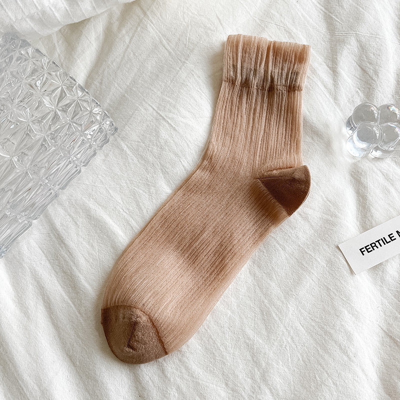 Socks Women's Stockings Mid Tube Crystal 8d0d3ce8 1f34 44d4 8205 c10327a748bc