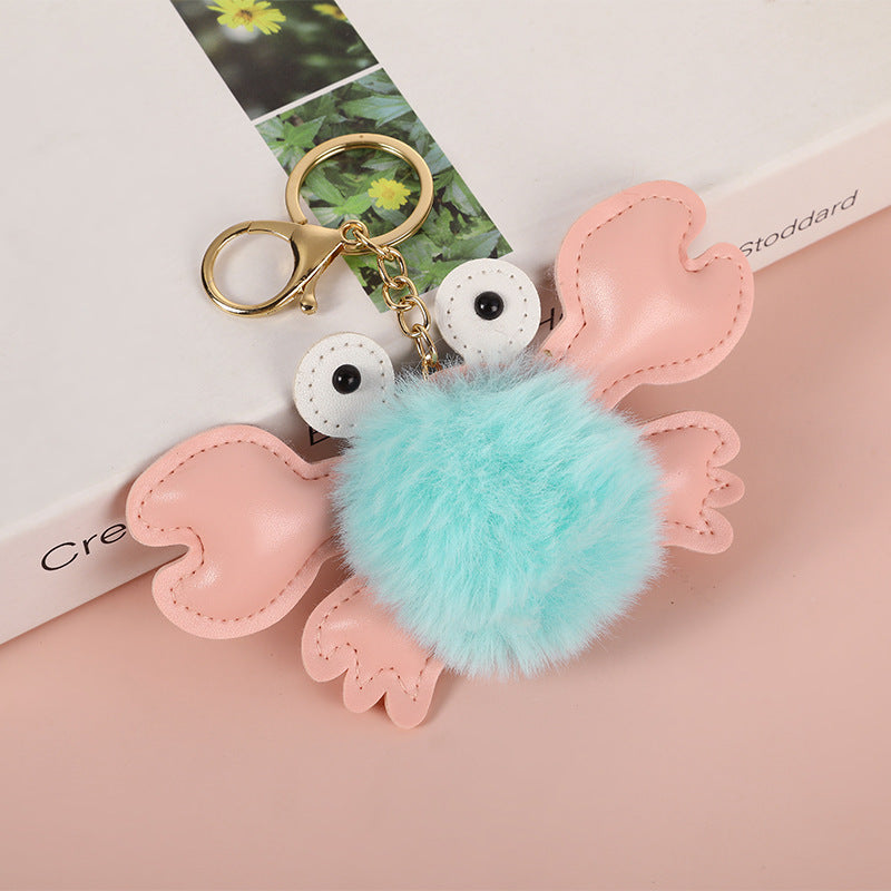 Cartoon Cute Crab Keychain Pendant 8d0e5f83 6923 4325 92e0 ad05b18b2052