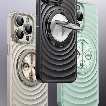 Magnetic Bracket Phone Case IPhone15 Wave Ripple Pattern 8d1f30c1 dfb1 4fdb 83e7 042a790fe3d7