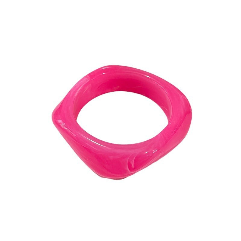 Colorful Multi-color Square Acrylic Bracelet 8d35ab7c a328 422c 886f 2a2abe696ec7