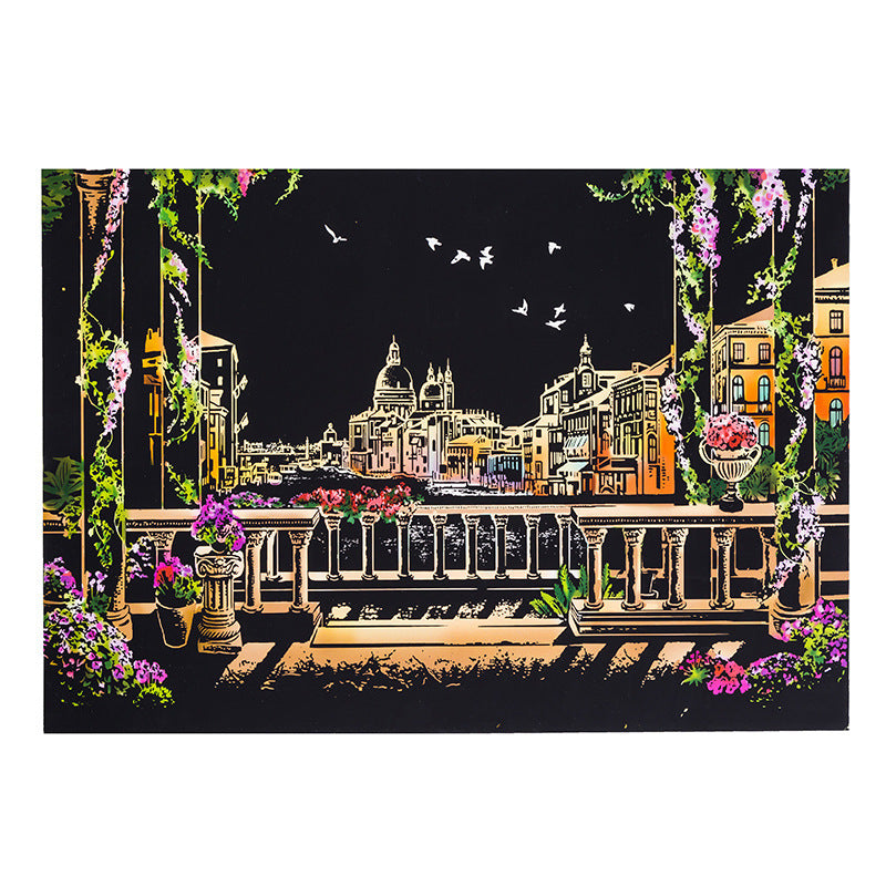 City night scratch painting 8d39b06d f84d 4938 a418 2ccfcc27c399