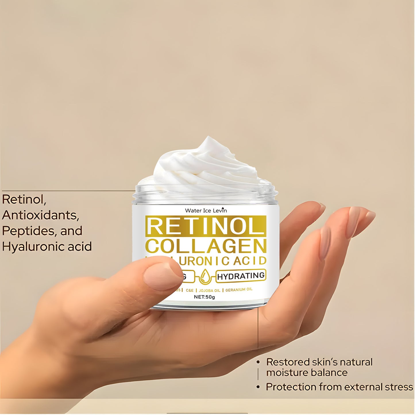 Retinol Cream 50g Deep Hydrating