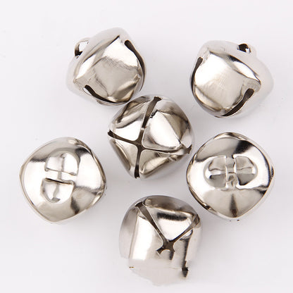 12mm 30mm Cross Opening Water Plated Iron Bell DIY Ornament Pendant Christmas Bag Decoration Bell - HD Wireless Product #5