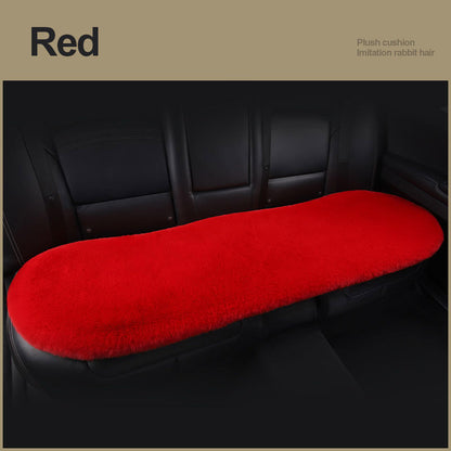 Car Seat Winter Plush Single Seat Square Cushion 8d593447 a113 4fab 8e40 c0cca44b845d