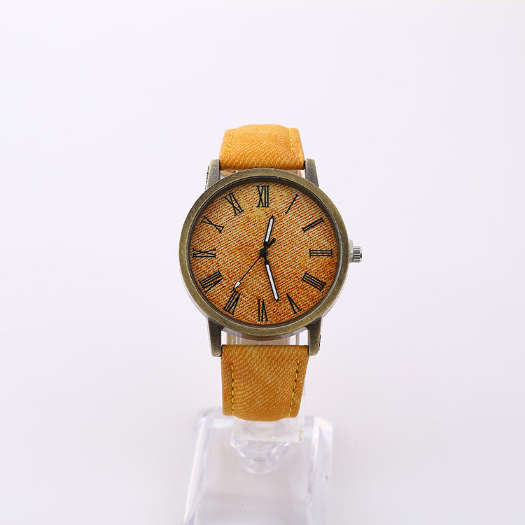 Women's Casual Denim Belt Quartz Watch 8d6a6f2f d9e3 4553 a2ed 4ddbf2715697