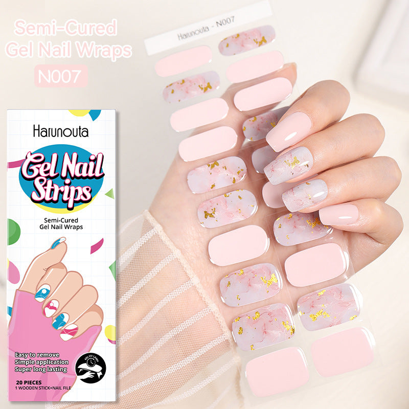 Japanese Style Nail Beauty Gel Stickers Semi-curing French Gel 8d757917 f8e5 428a b36a 7571e494ce5b