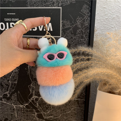 Personalized Creative Plush Doll Car Keychain Pendant 8d7e6732 eb1c 4555 b43b e133330d0aa0