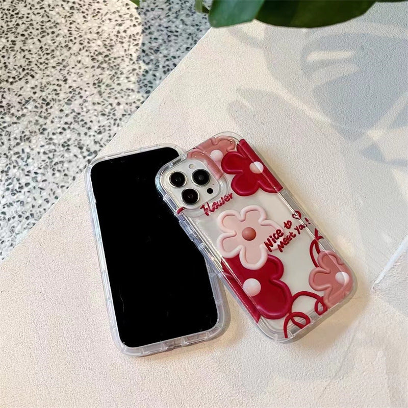 Retro Oil Painting Red Flower Phone Case 8d86230c 315f 4e7c b6a8 e84f4c2906fc
