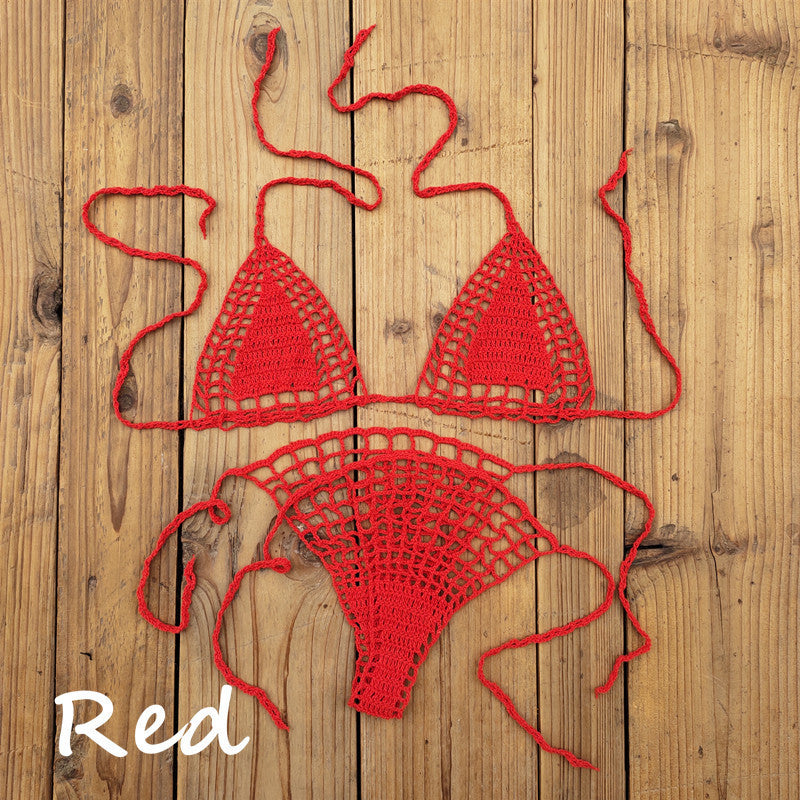 Handmade Crochet Mini Bikini Suit Beach Micro Swimsuit 8d936949 1588 49a4 b347 ed5cc1861651